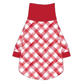 Apple-solutely Adorable - Apple Gingham - The Turtleneck Tee